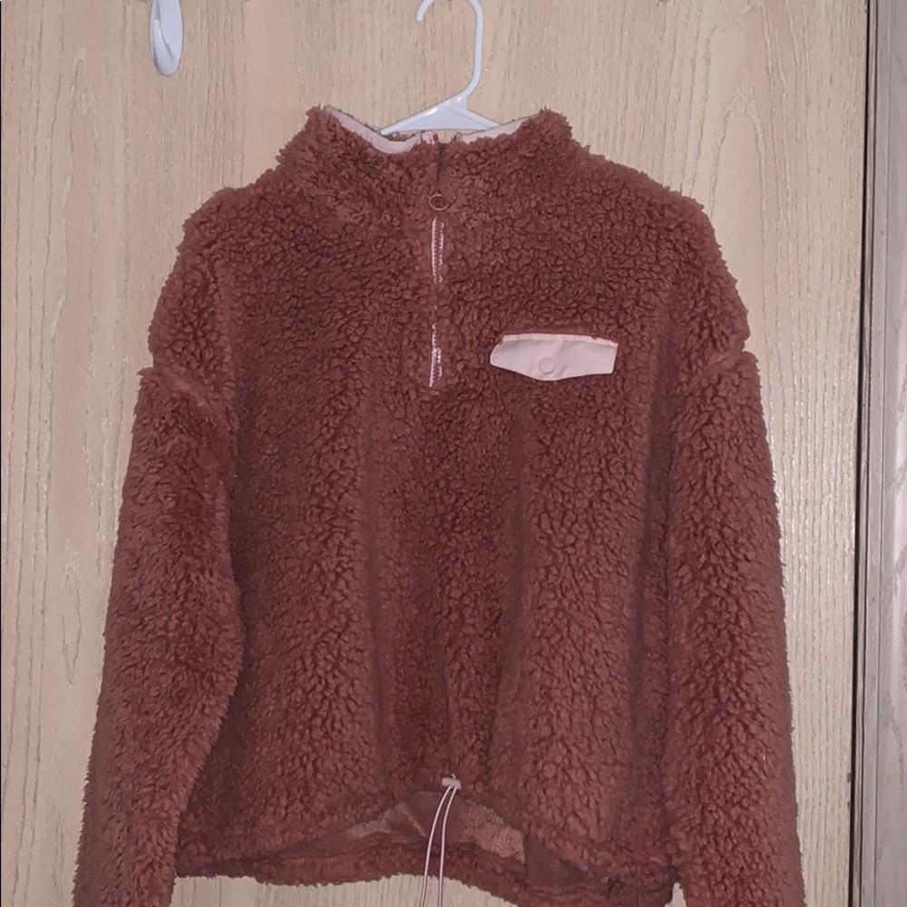 Sherpa/Teddy Pullover